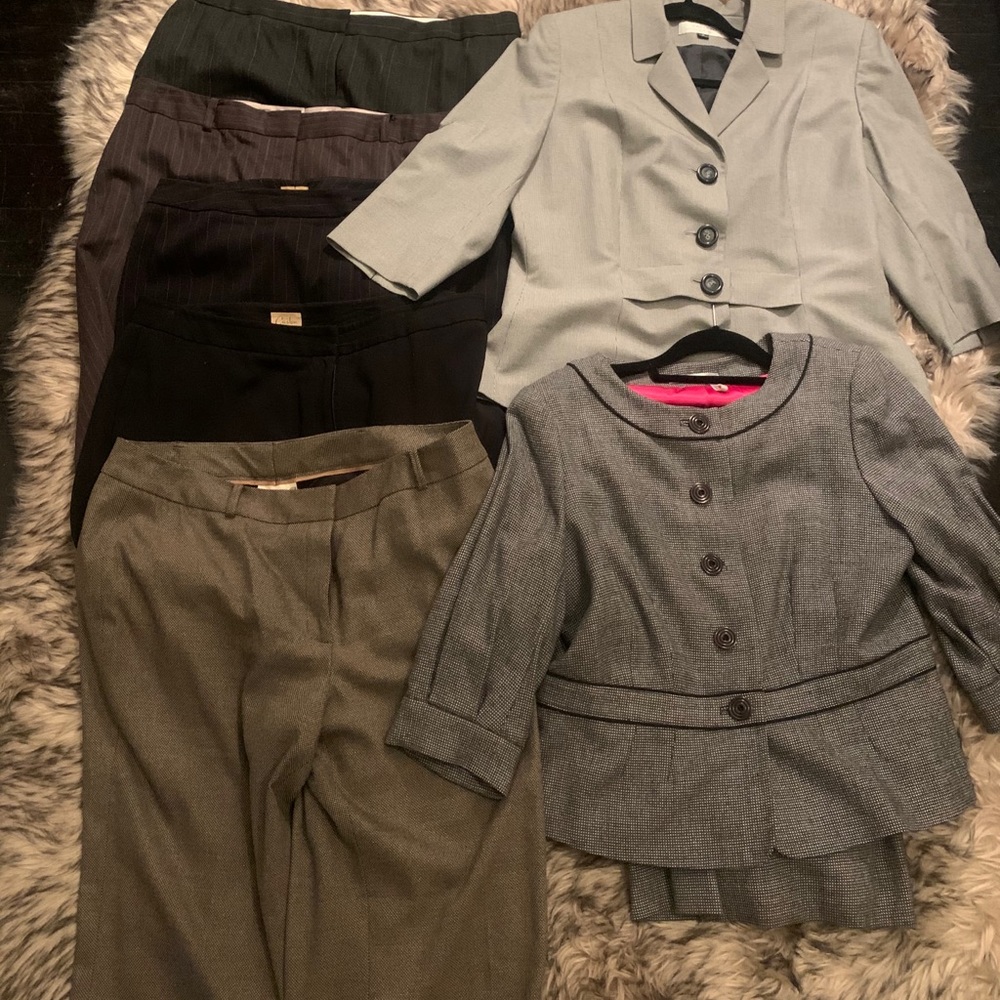 Work Wear Bundle *Size 16* 4 pants & 2 Suits